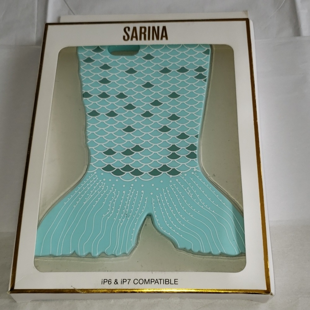 SARINA Mermaid Cell Phone Case iPhone 6 & 7 NEW Blue Multi Fun Gift! HP🎉 - Picture 4 of 9